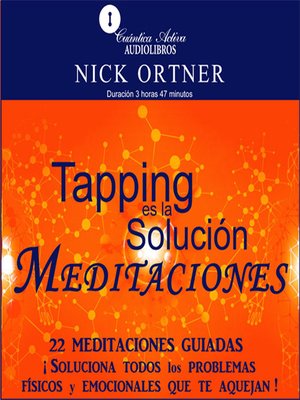 cover image of Meditaciones de tapping es la solución